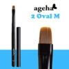 Ageha Gel Brush [#2] Oval M(107833)