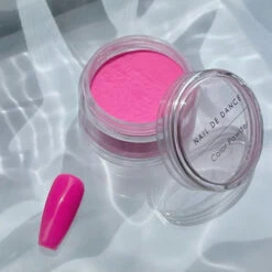 Nail De Dance [NEW] Color Powder Neon Pink PK-201(118188)