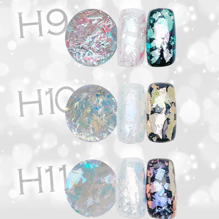 Ageha Holo & Flake Aurora Flake Mix (H-10)(118678) - Image 2