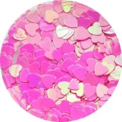 MATIERE Heart Hologram 2.5mm Bright Pink(119007)