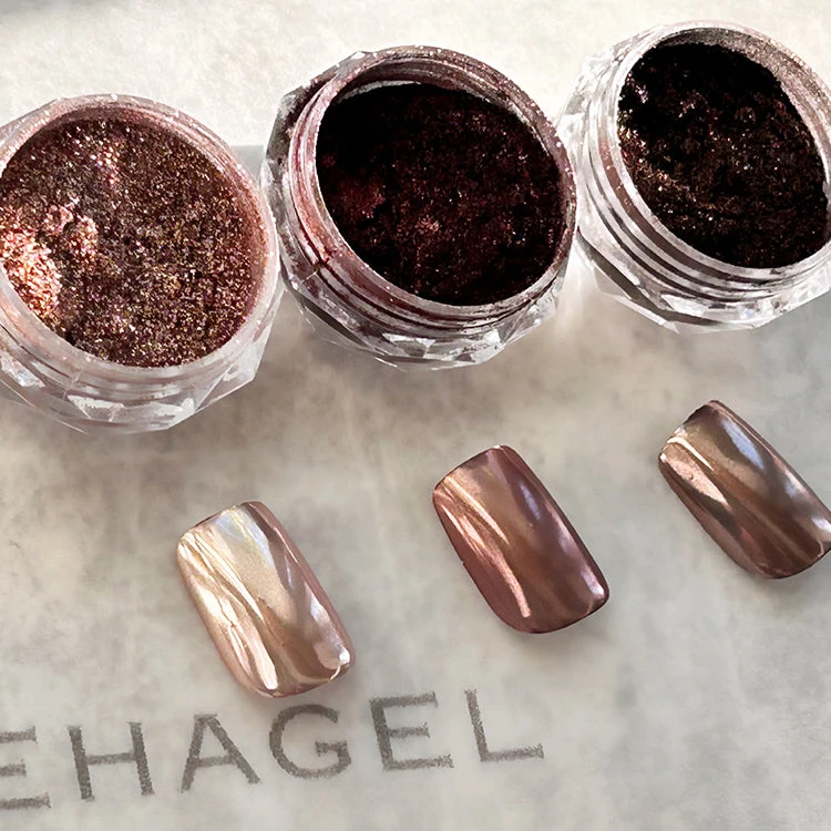 Ageha Mirror Powder Satin Brown (M-15)(119135) - Image 3