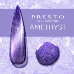PRESTO Gel Magnétique - JW06 - Amethyst(Presto Gel Magnetique Amethyst Ay)