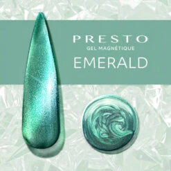 PRESTO Gel Magnétique - JW04 - Emerald(Presto Gel Magnetique Emerald Ay)