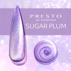 PRESTO Gel Magnétique - FG01 - Sugar Plum(Presto Gel Magnetique Sugar Plum Ay)