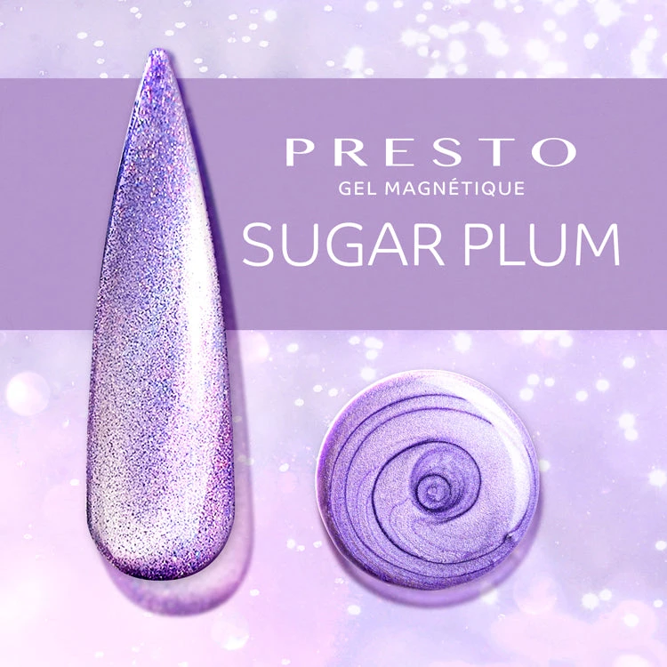 PRESTO Gel Magnétique - FG01 - Sugar Plum(Presto Gel Magnetique Sugar Plum Ay)