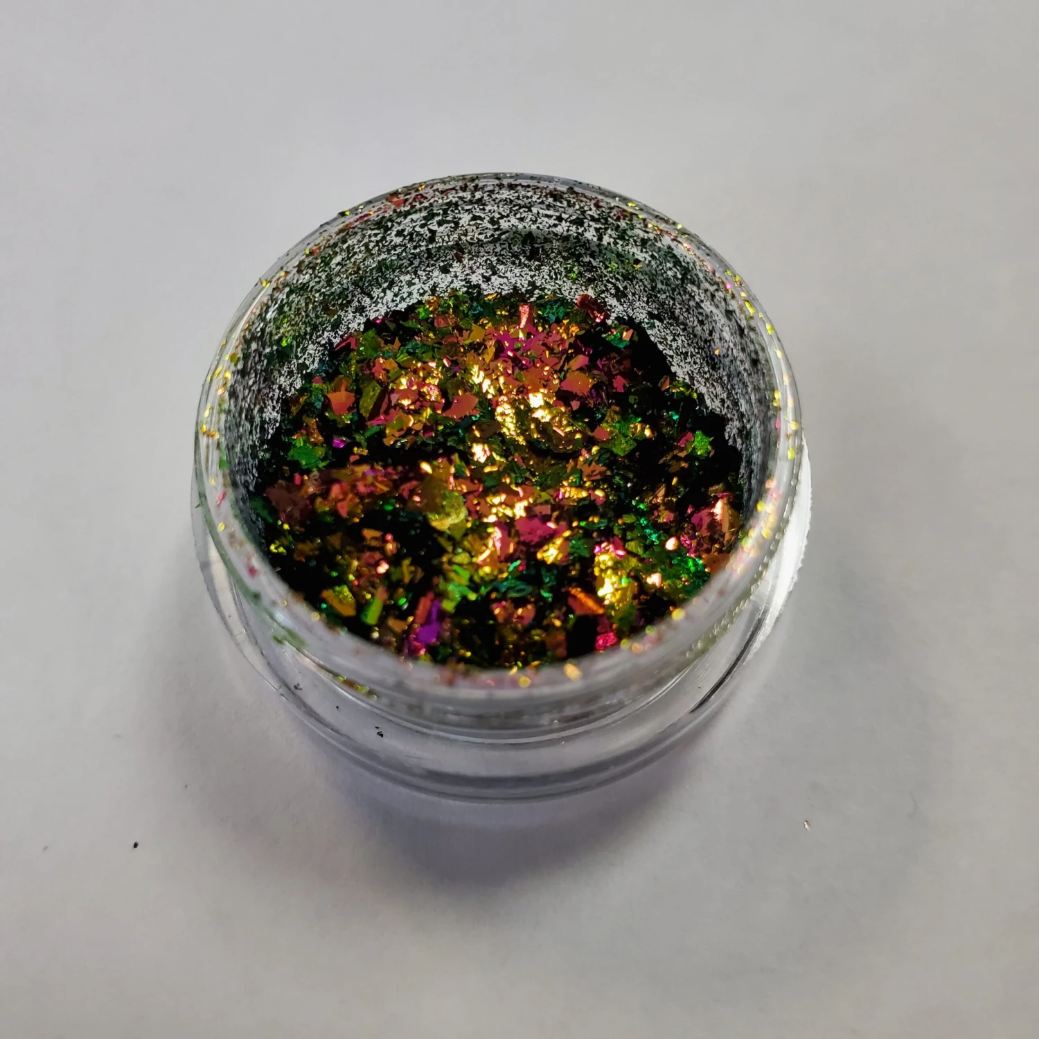 Ageha Metal Flake Pink & Yellow Green (MF01)(113295)