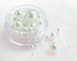 Nail Labo Ball Pearl Assorted White(204338)