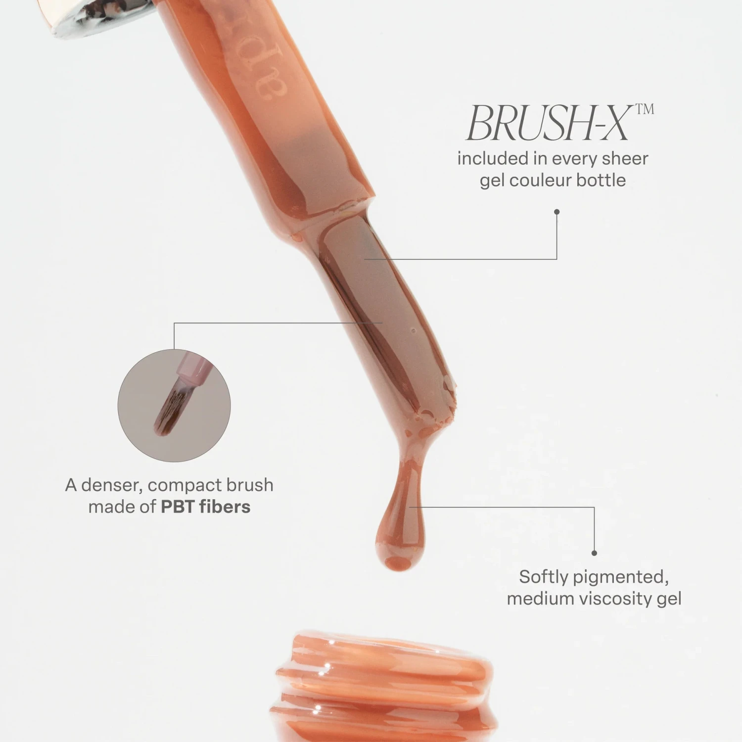 Aprés Sheer Gel Couleur - 402 Breathless(Sheer Gel Couleur Breathless 402 10ml) - Image 5