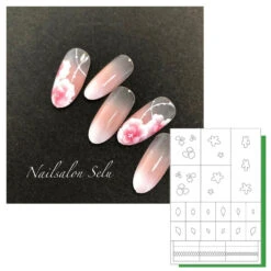 Airtex Masking Stencil Nuance Flower AGL-GM-16(305354)