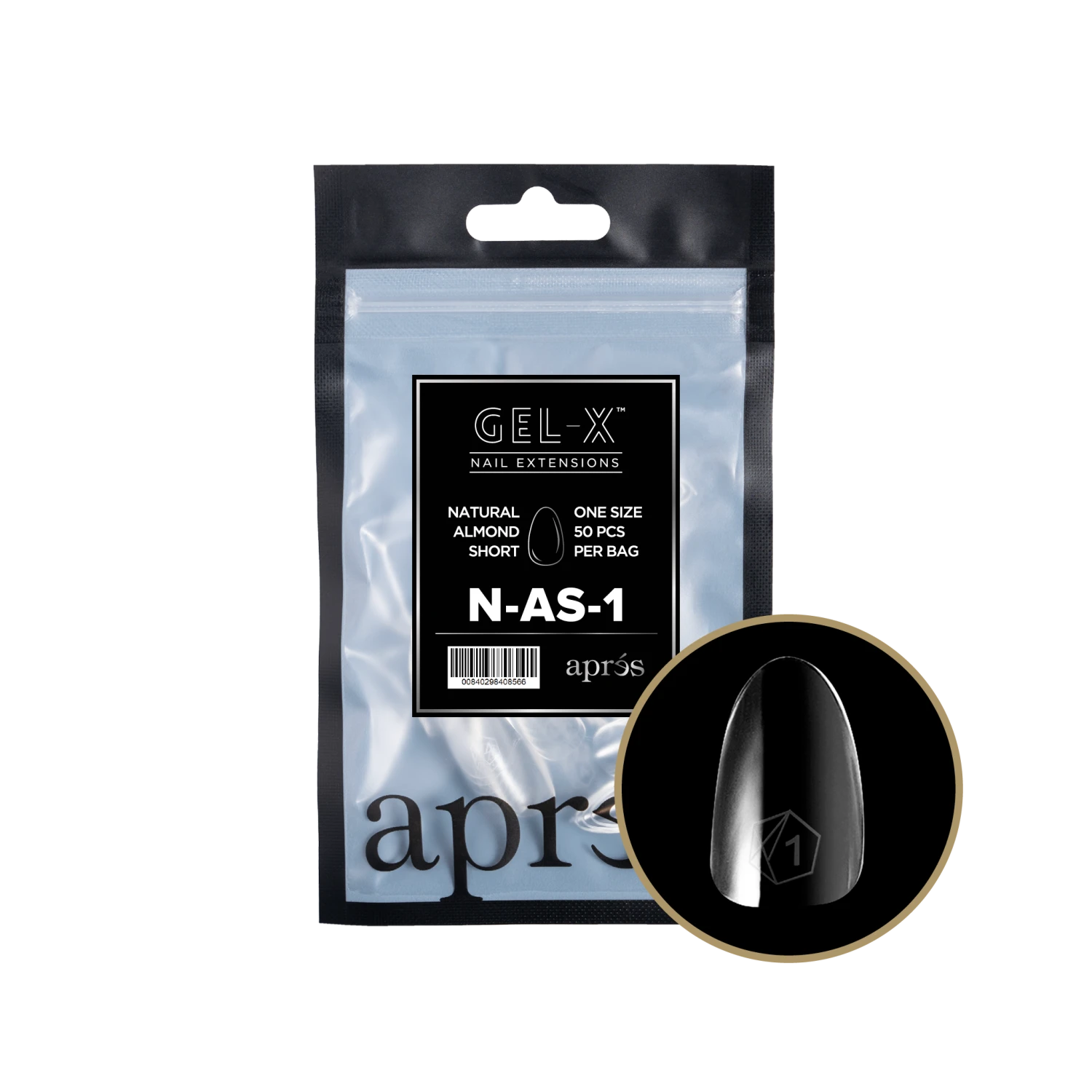 Aprés Gel-X Refill - Natural Almond Short(Nas2 0) - Image 16