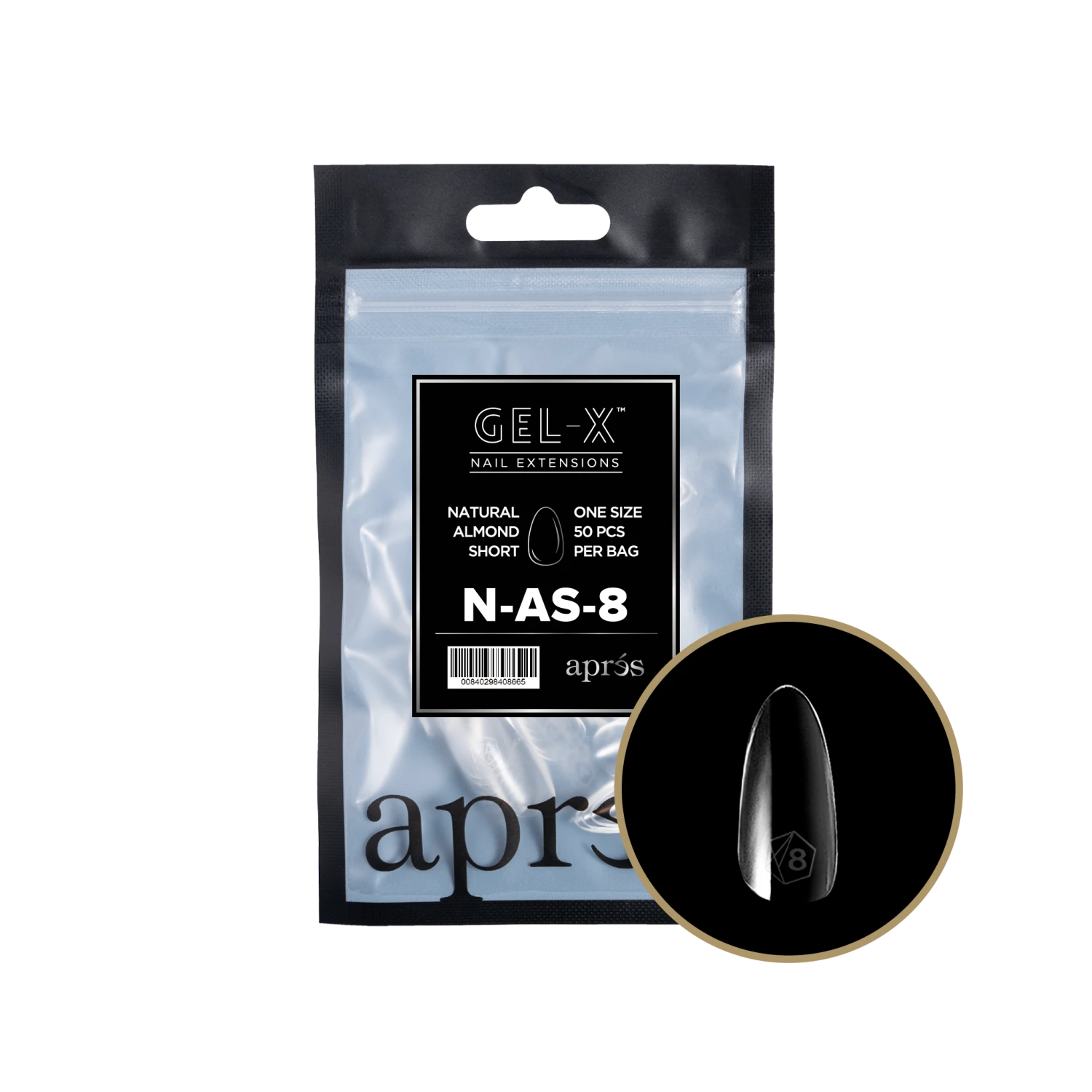 Aprés Gel-X Refill - Natural Almond Short(Nas2 0) - Image 20