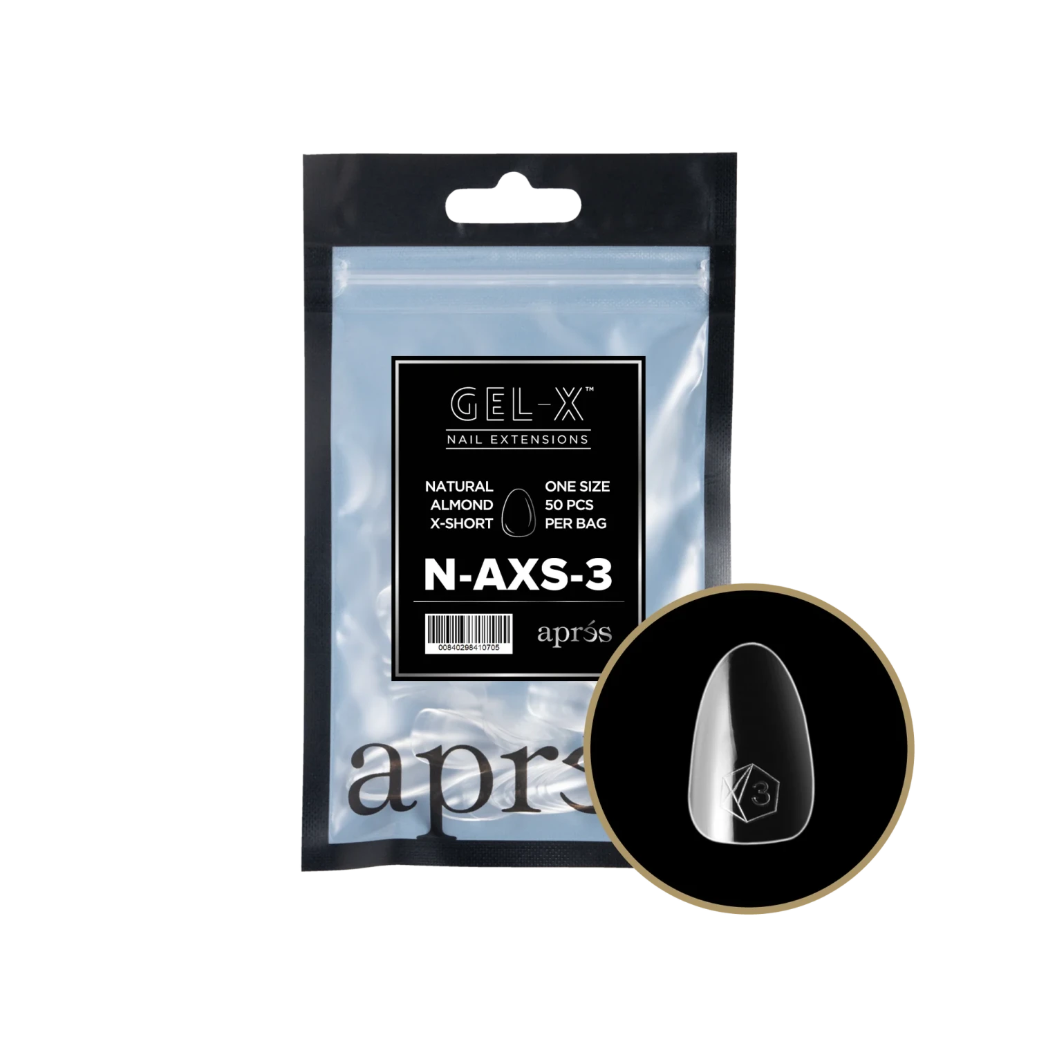 Aprés Gel-X Refill - Natural Almond Extra Short(Naxs2 0) - Image 15