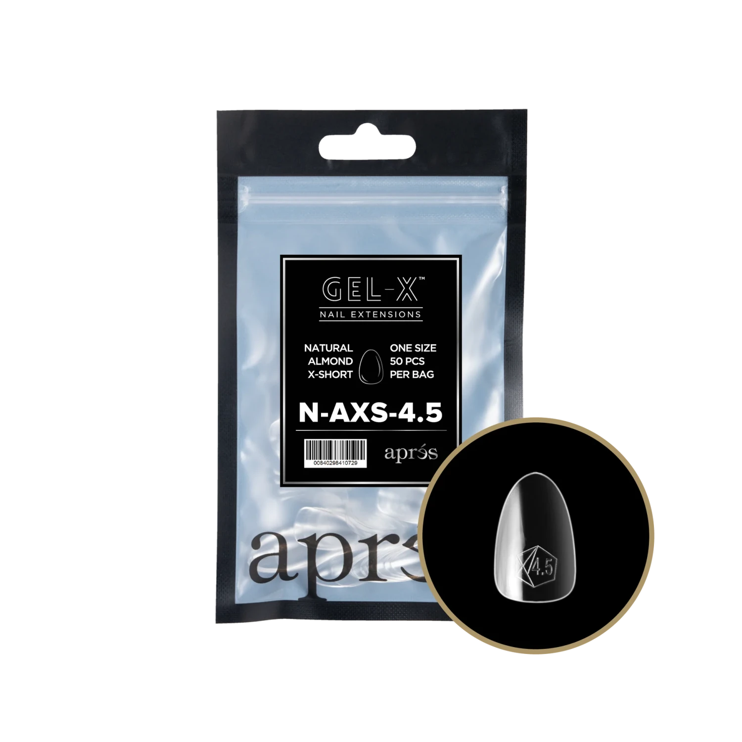 Aprés Gel-X Refill - Natural Almond Extra Short(Naxs2 0) - Image 16