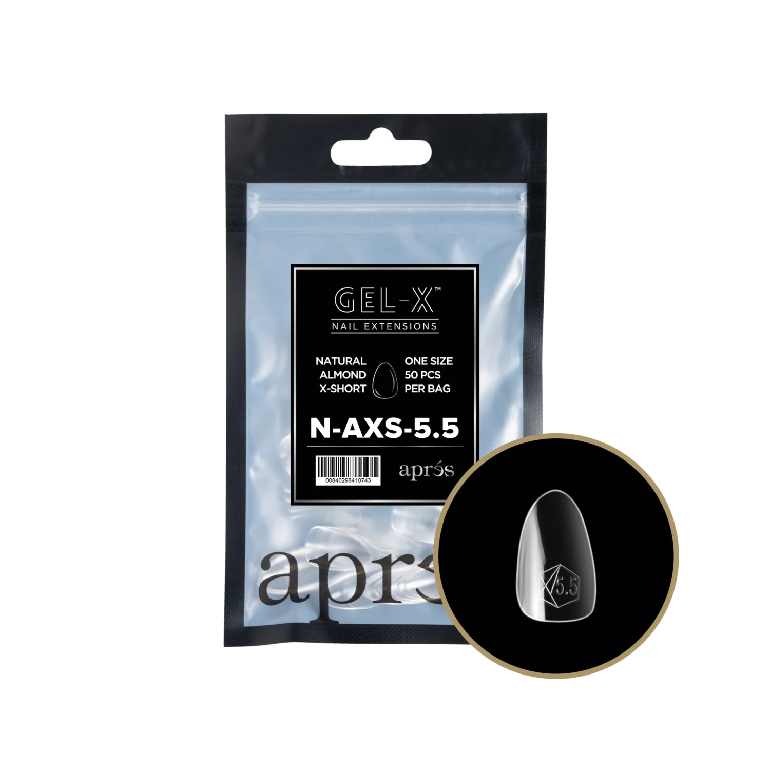 Aprés Gel-X Refill - Natural Almond Extra Short(Naxs2 0) - Image 18