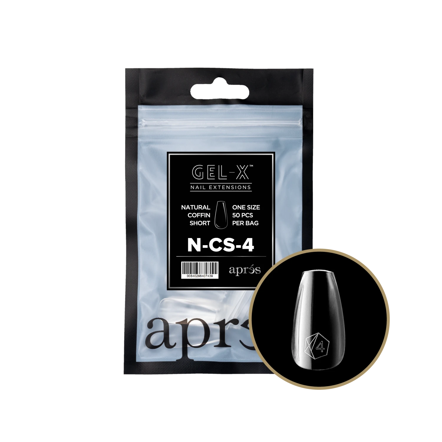 AprésGel-X Refill - Natural Coffin Short(Ncs2 0) - Image 6