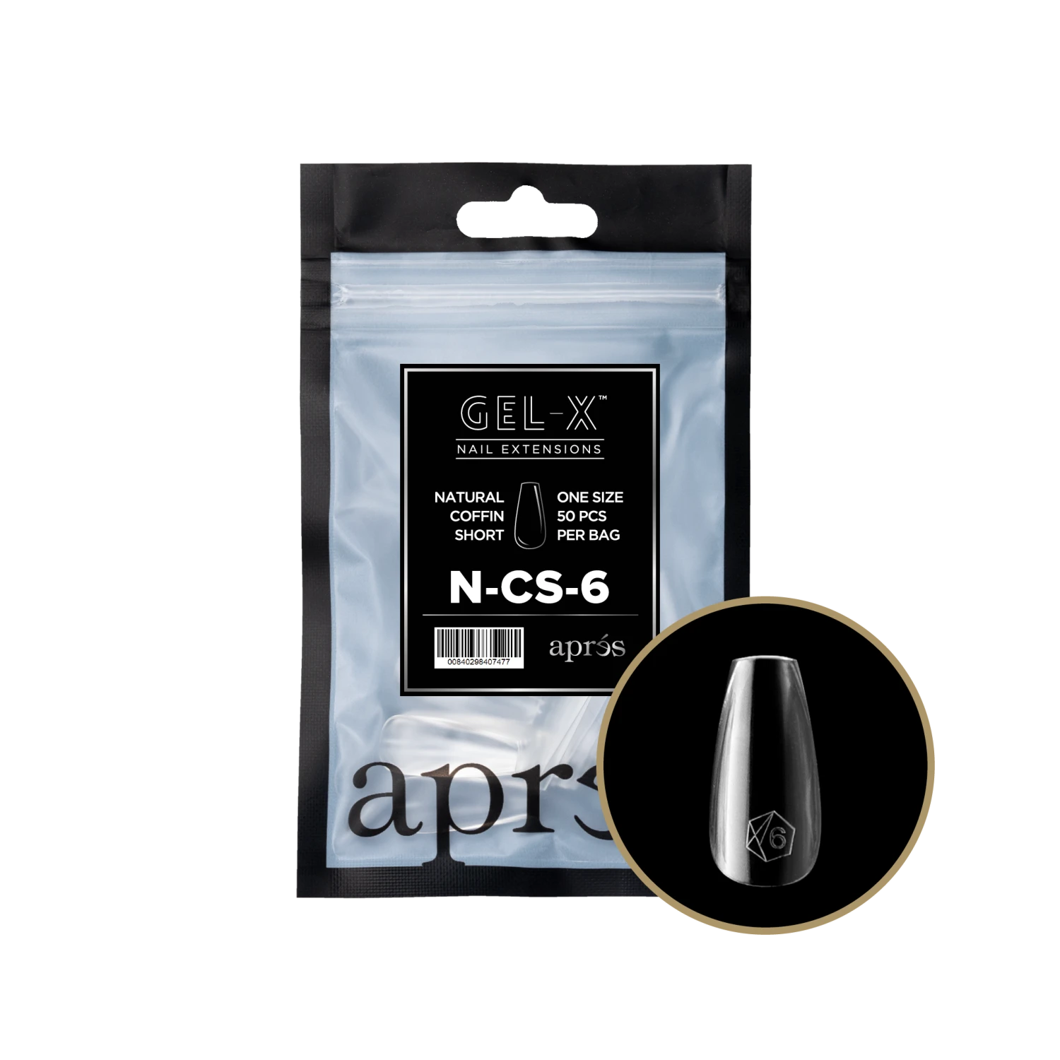 AprésGel-X Refill - Natural Coffin Short(Ncs2 0) - Image 10