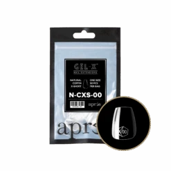 Aprés Gel-X Refill - Natural Coffin Extra Short(Ncxs2 0)