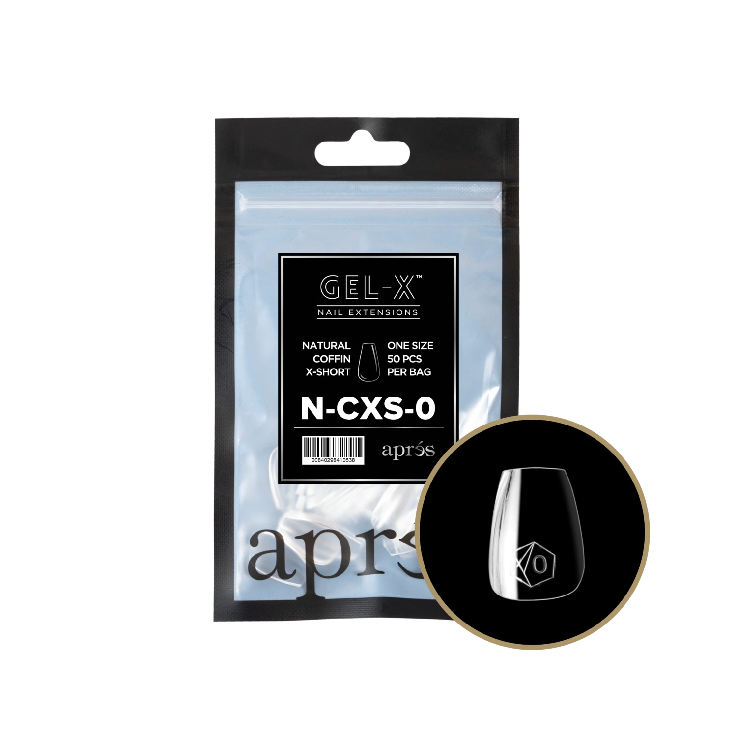 Aprés Gel-X Refill - Natural Coffin Extra Short(Ncxs2 0) - Image 16