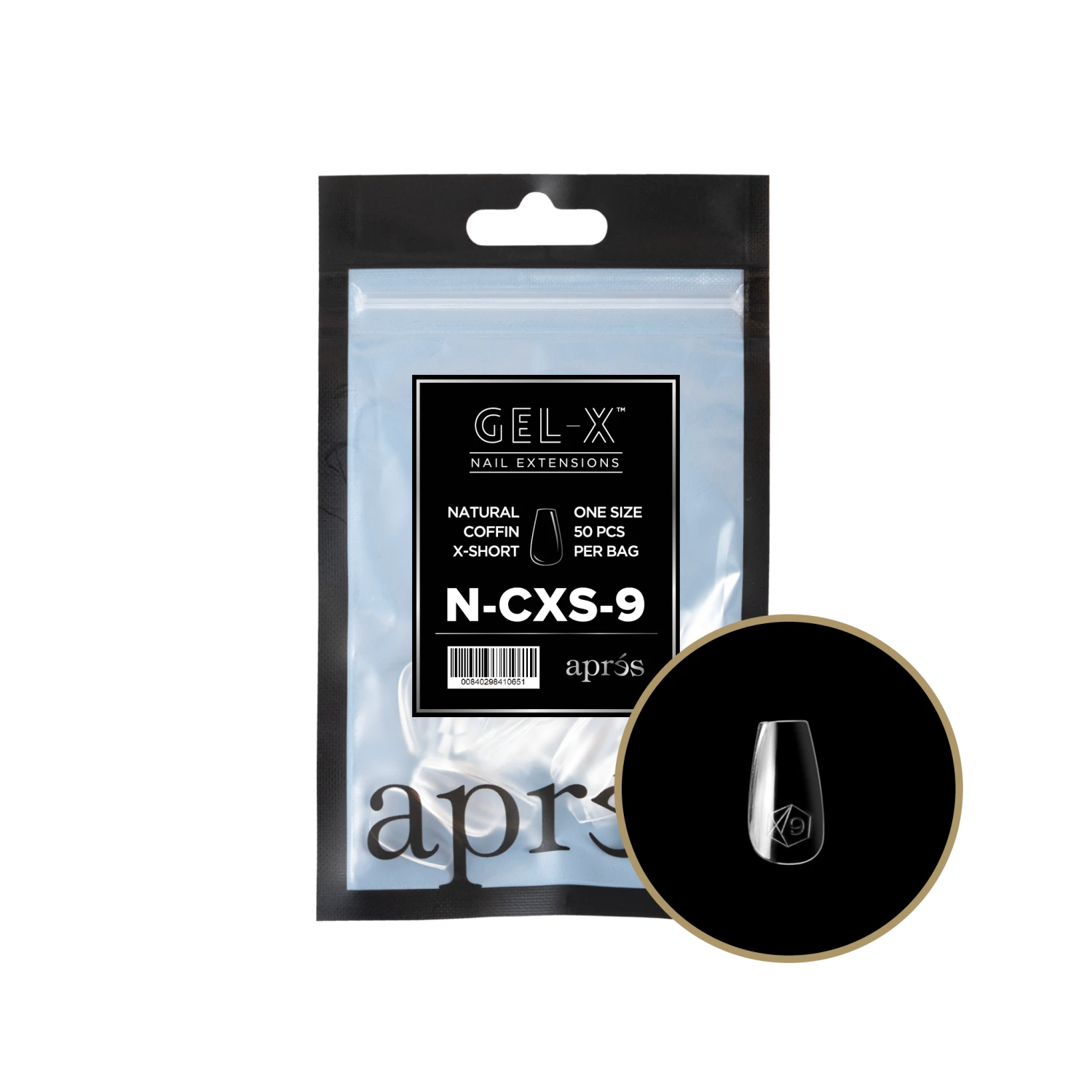 Aprés Gel-X Refill - Natural Coffin Extra Short(Ncxs2 0) - Image 14