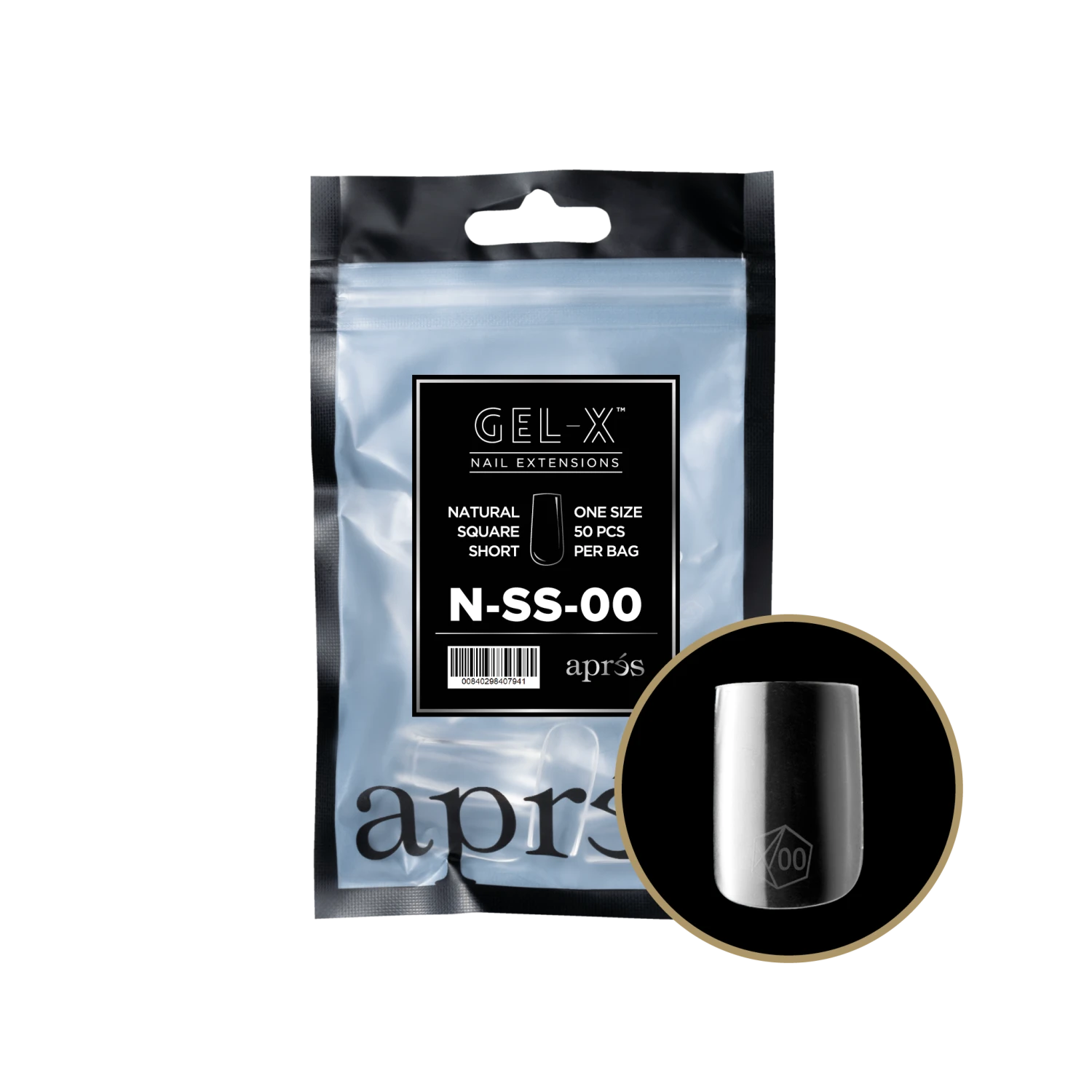 Aprés Gel-X Refill - Natural Square Short(Nss2 0) - Image 15