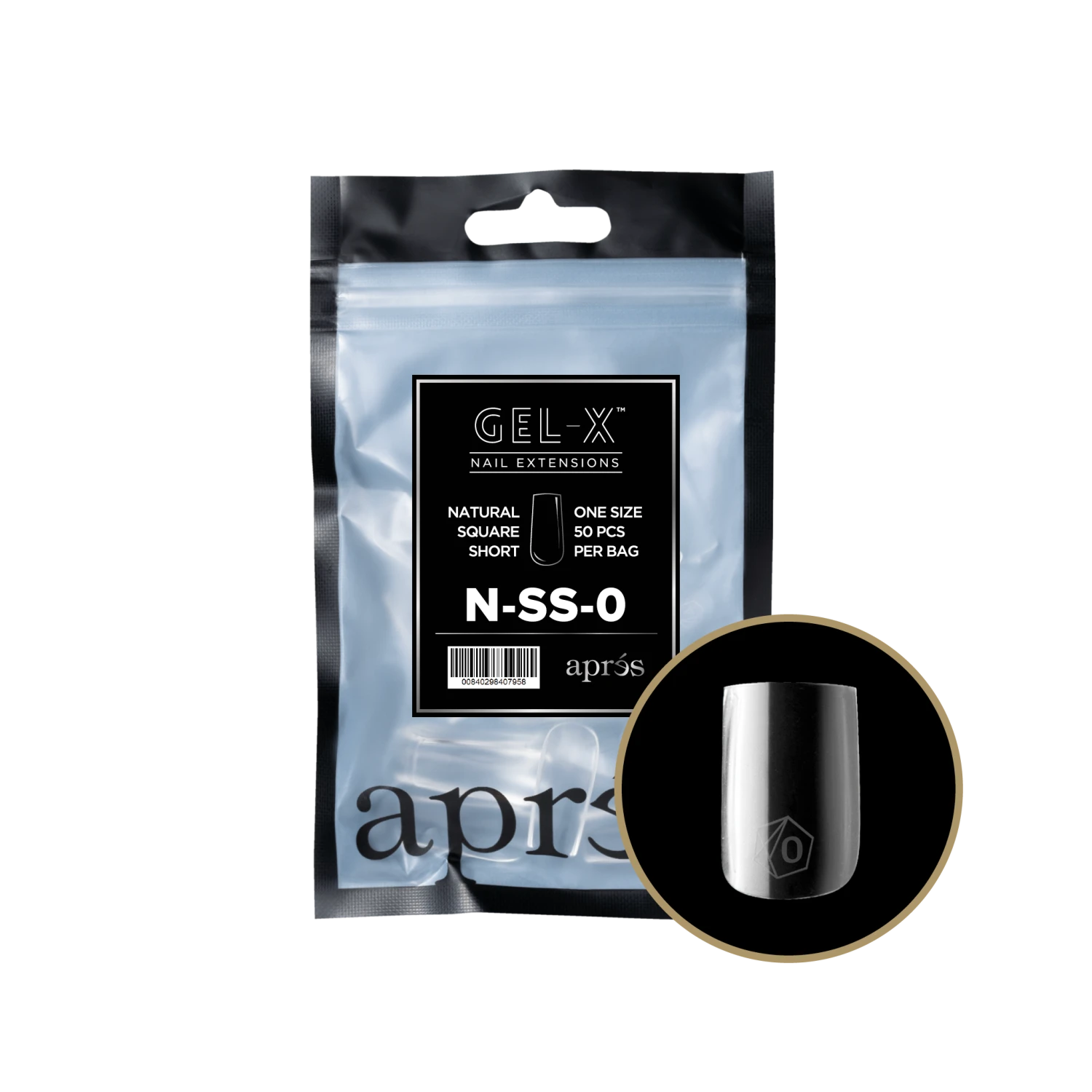 Aprés Gel-X Refill - Natural Square Short(Nss2 0) - Image 16