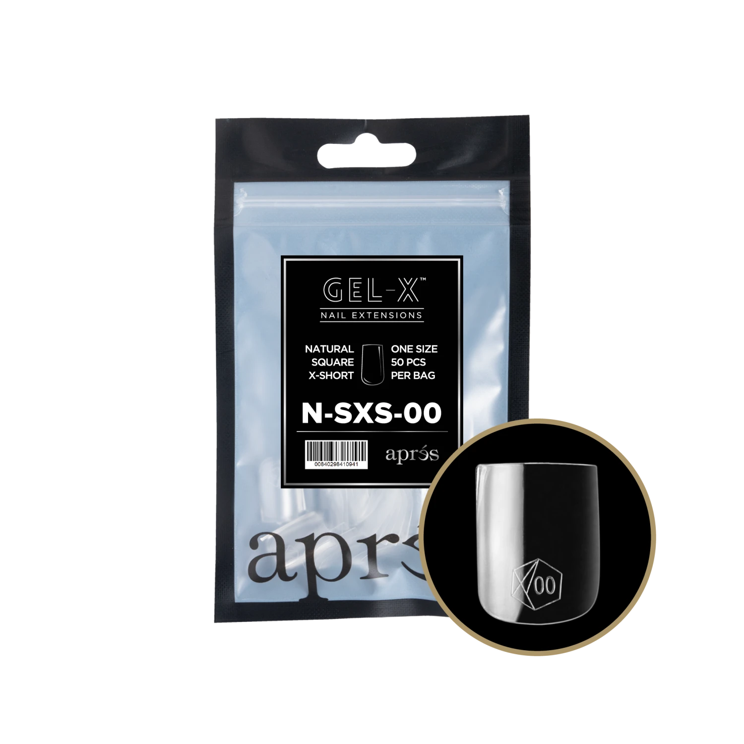 Aprés Gel-X Refill - Natural Square Extra Short(Nsxs2 0) - Image 15