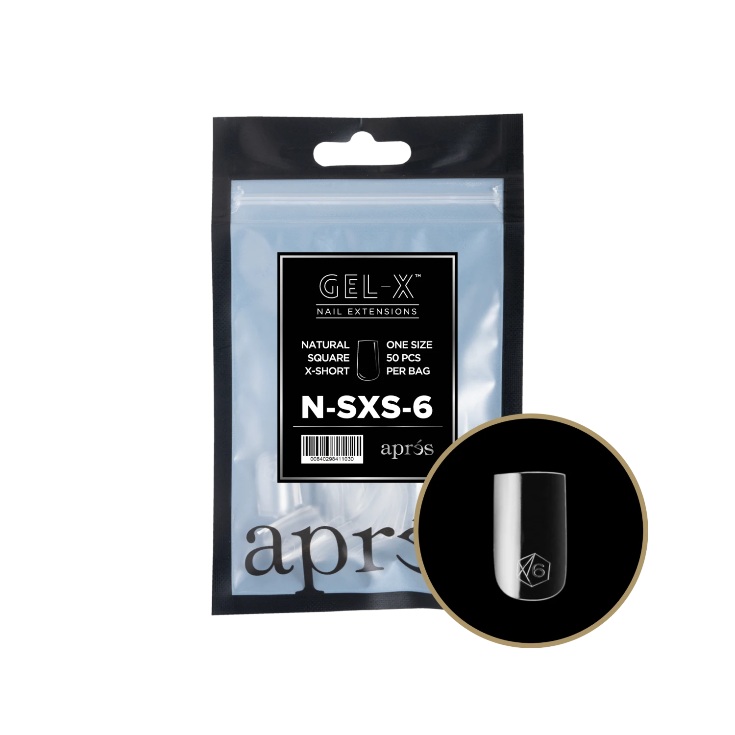 Aprés Gel-X Refill - Natural Square Extra Short(Nsxs2 0) - Image 10