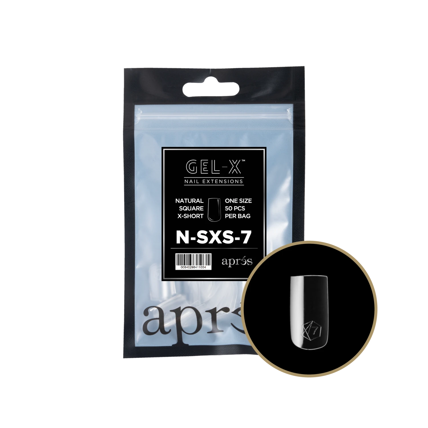 Aprés Gel-X Refill - Natural Square Extra Short(Nsxs2 0) - Image 12