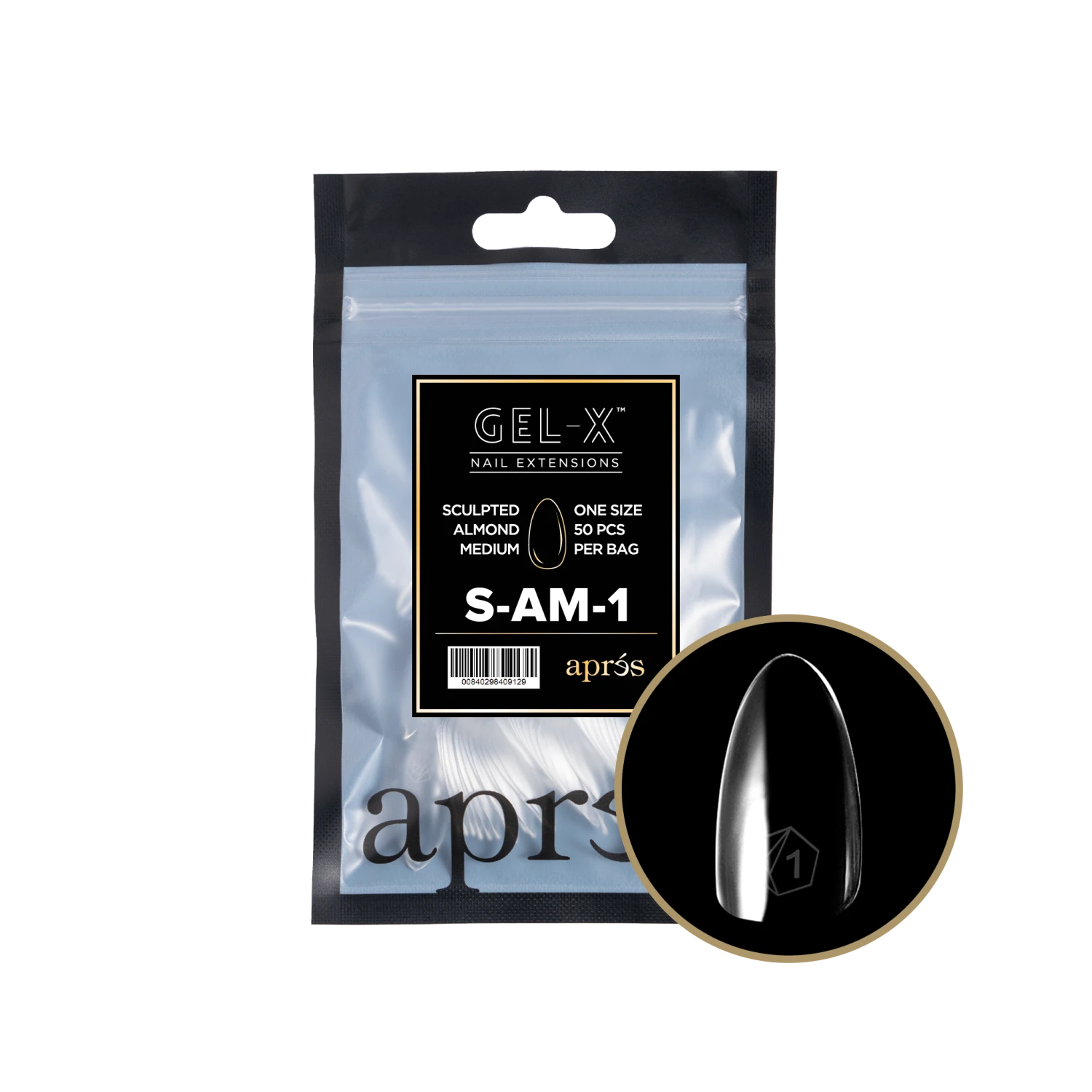 Aprés Gel-X Refill - Sculpted Almond Medium(Sam2 0) - Image 3