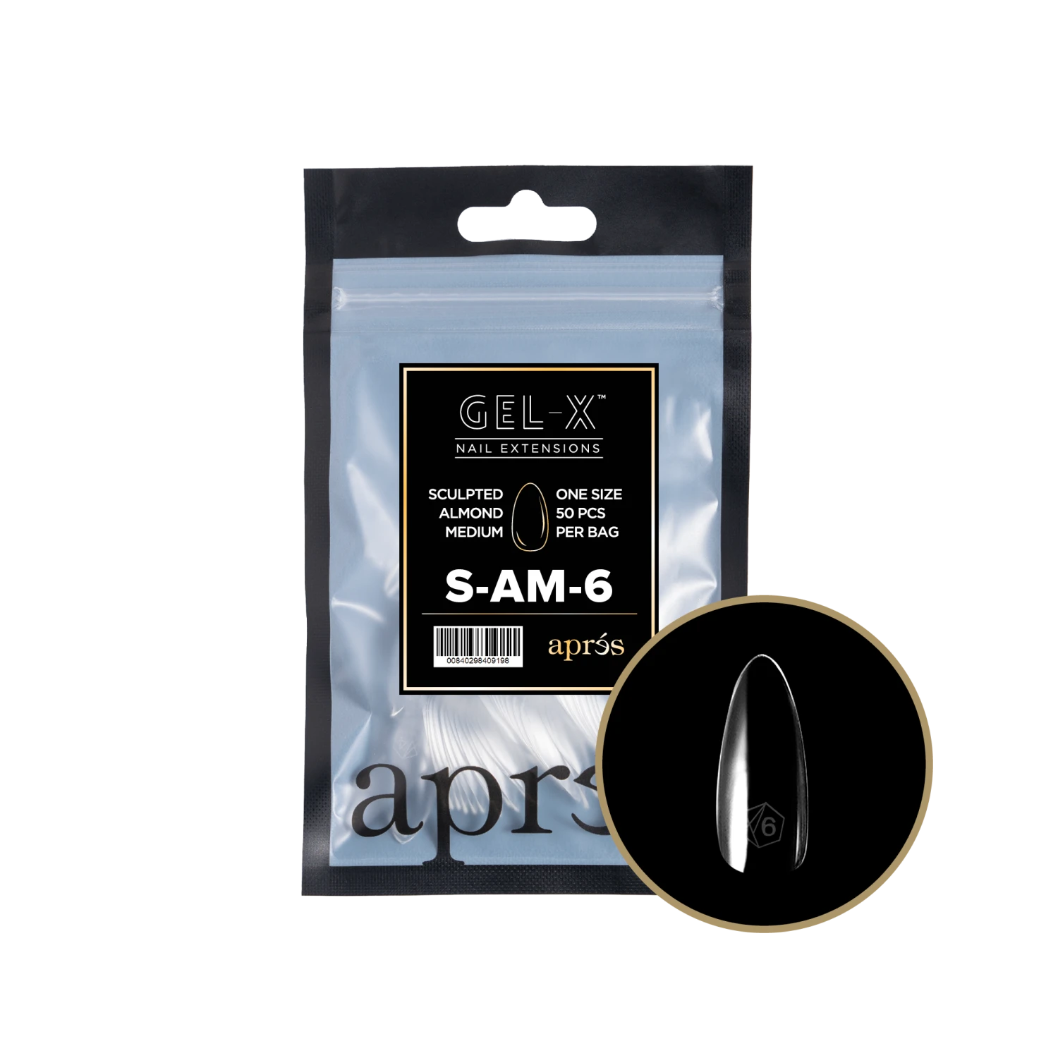 Aprés Gel-X Refill - Sculpted Almond Medium(Sam2 0) - Image 10