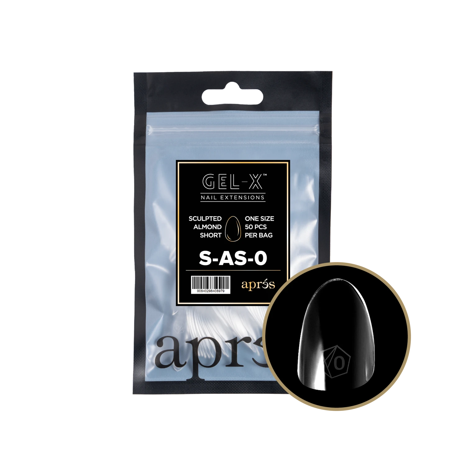 Aprés Gel-X Refill - Sculpted Almond Short(Sas2 0) - Image 2