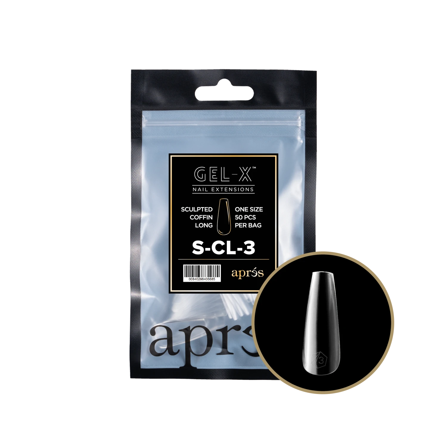Aprés Gel-X Refill - Sculpted Coffin Long(Scl2 0) - Image 5
