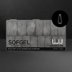 Sofgel XV Almond Long Tip Box [NEW](Sofgel Xv Almond Long Tip Box)
