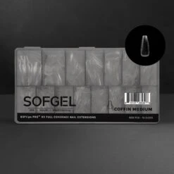 Sofgel XV Coffin Medium Tip Box [NEW](Sofgel Xv Coffin Medium Tip Box New)