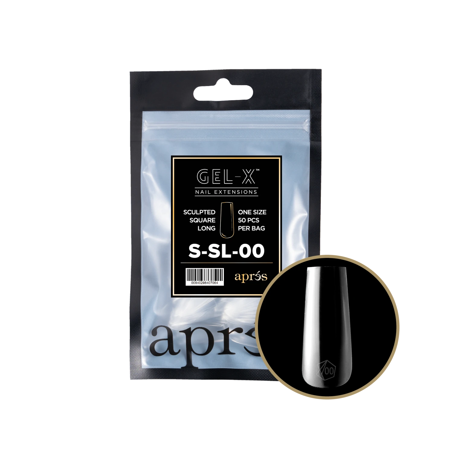 Aprés Gel-X Refill - Sculpted Square Long(Ssl2 0)