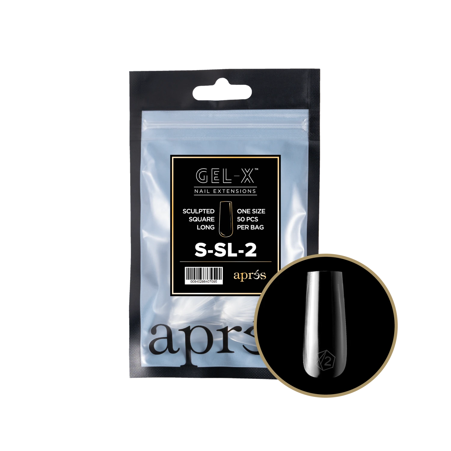 Aprés Gel-X Refill - Sculpted Square Long(Ssl2 0) - Image 4
