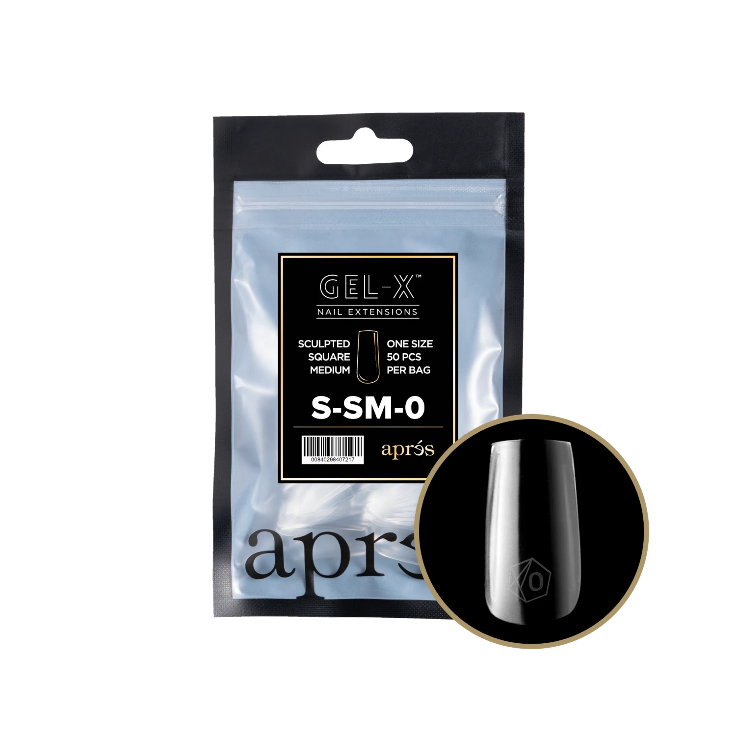 Aprés Gel-X Refill - Sculpted Square Medium(Ssm2 0) - Image 2