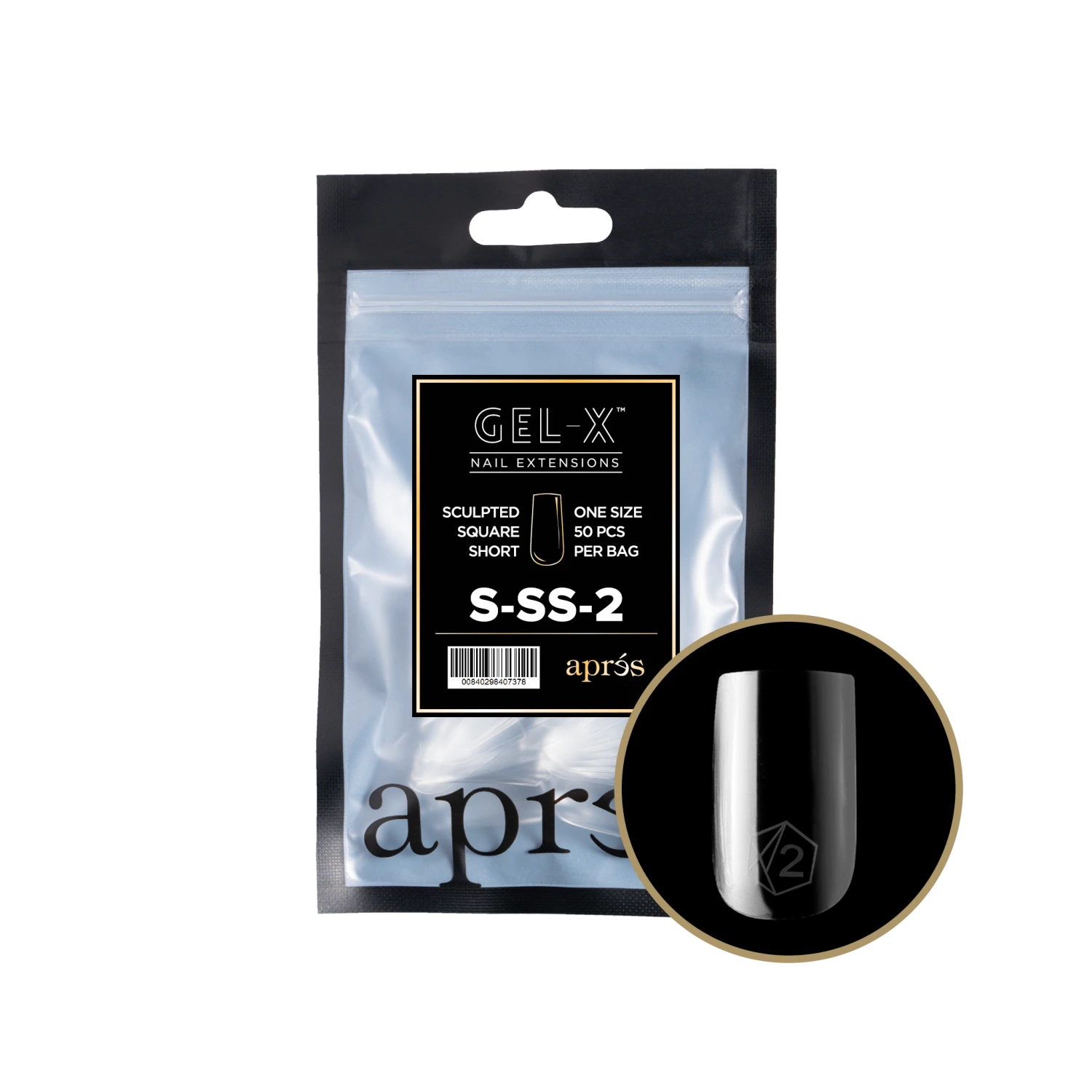 Aprés Gel-X Refill - Sculpted Square Short(Sss2 0) - Image 4