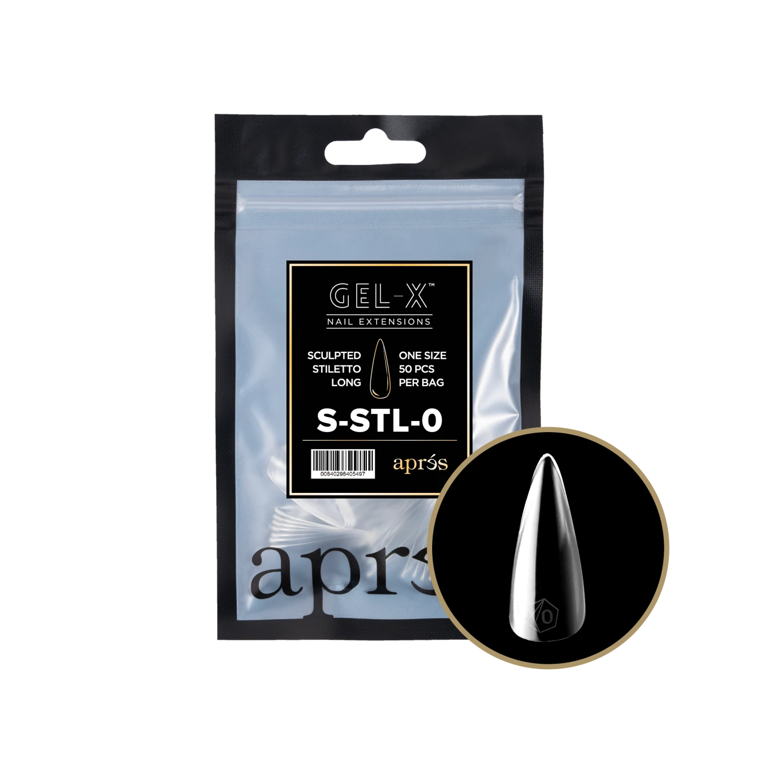 Aprés Gel-X Refill - Sculpted Stiletto Long(Sstl2 0) - Image 2