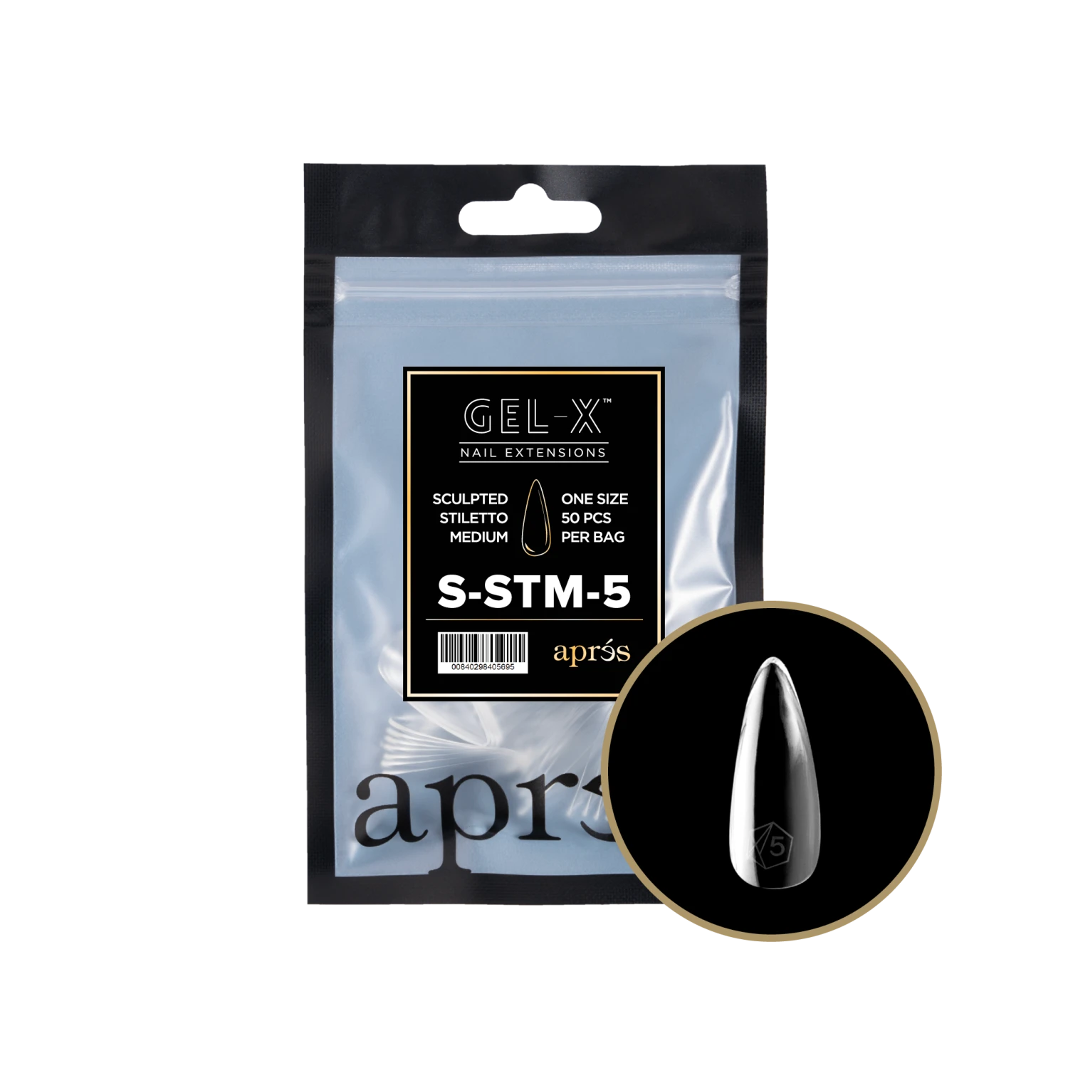 Aprés Gel-X Refill - Sculpted Stiletto Medium(Sstm2 0) - Image 8
