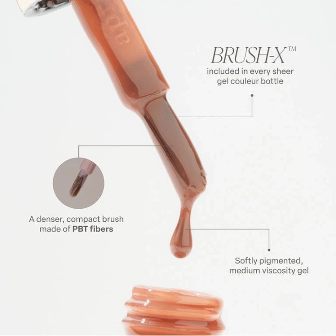 Aprés Sheer Gel Couleur - 604 Dried Bouquets(Apres Sheer Gel Couleur Dried Bouquets 604 10ml Lc) - Image 5