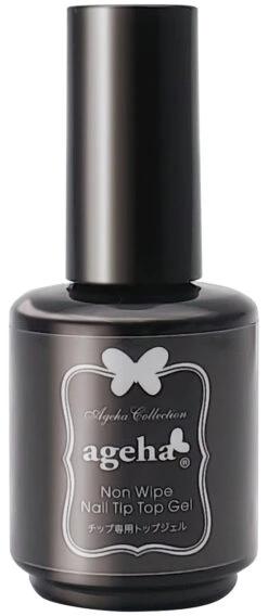 Ageha Non-Wipe Top Gel For Nail Tip [Bottle](110528)