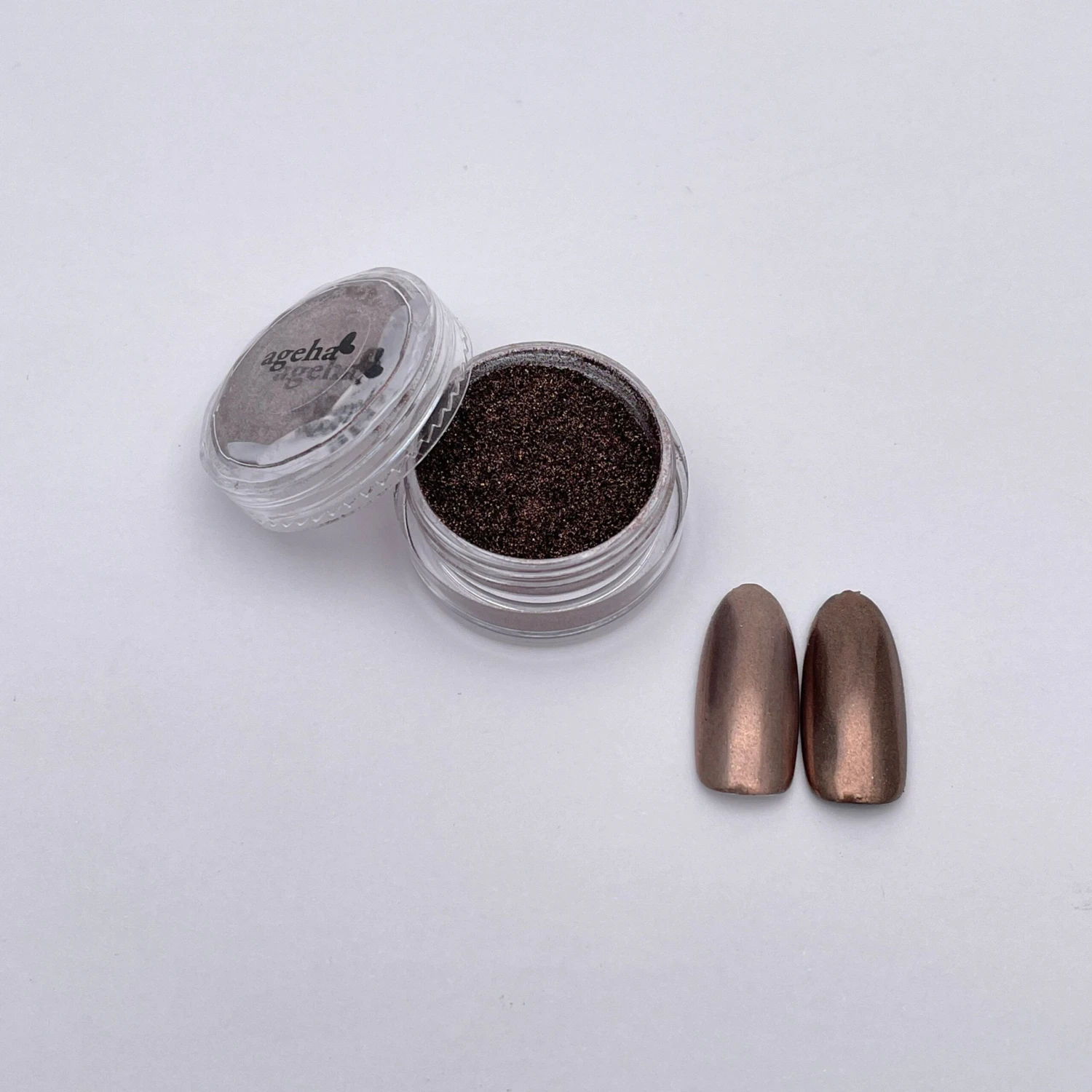 Ageha Mirror Powder Satin Brown (M-15)(119135)