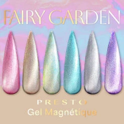 PRESTO Gel Magnétique - Fairy Garden Collection [SET](Presto Gel Magnetique Fairy Garden Collection Set)