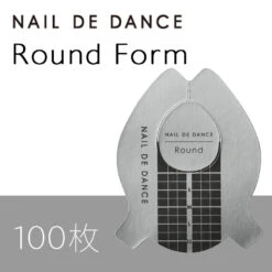 Nail De Dance [NEW] Round Forms 100pcs(118220)
