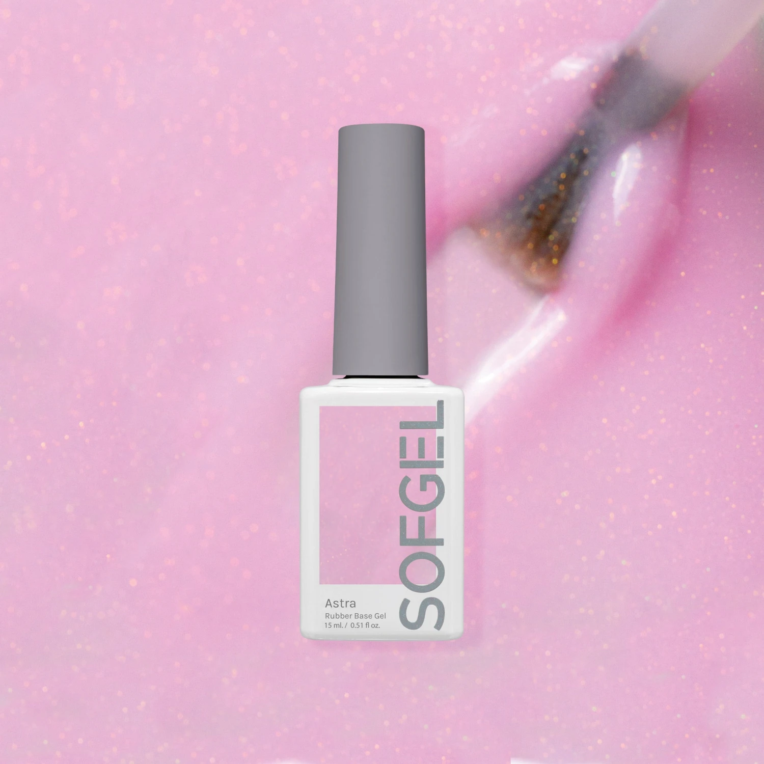 Sofgel Rubber Base Gel Astra - 15ml(Sofgel Rubber Base Gel Astra 15ml En)