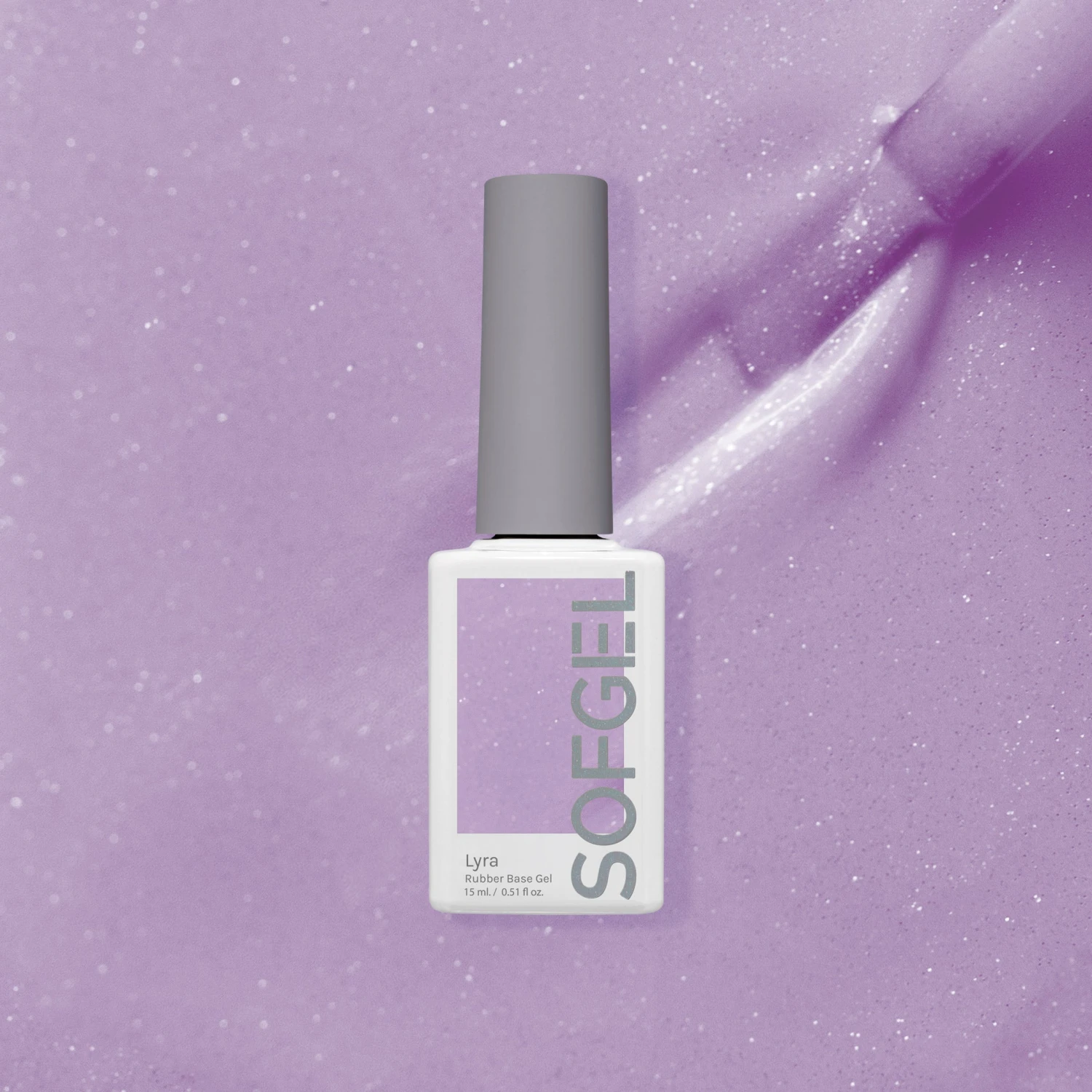 Sofgel Rubber Base Gel Lyra - 15ml(Sofgel Rubber Base Gel Lyra 15ml En)