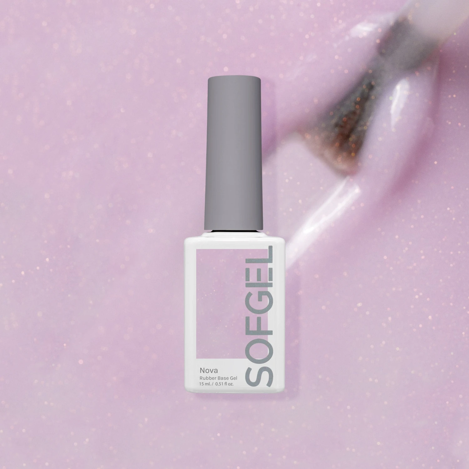 Sofgel Rubber Base Gel Nova - 15ml(Sofgel Rubber Base Gel Nova 15ml En)