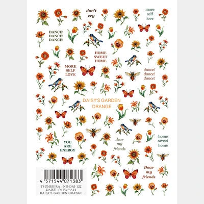 Tsumekira DAISY'S GARDEN ORANGE NN-DAI-122(211424)